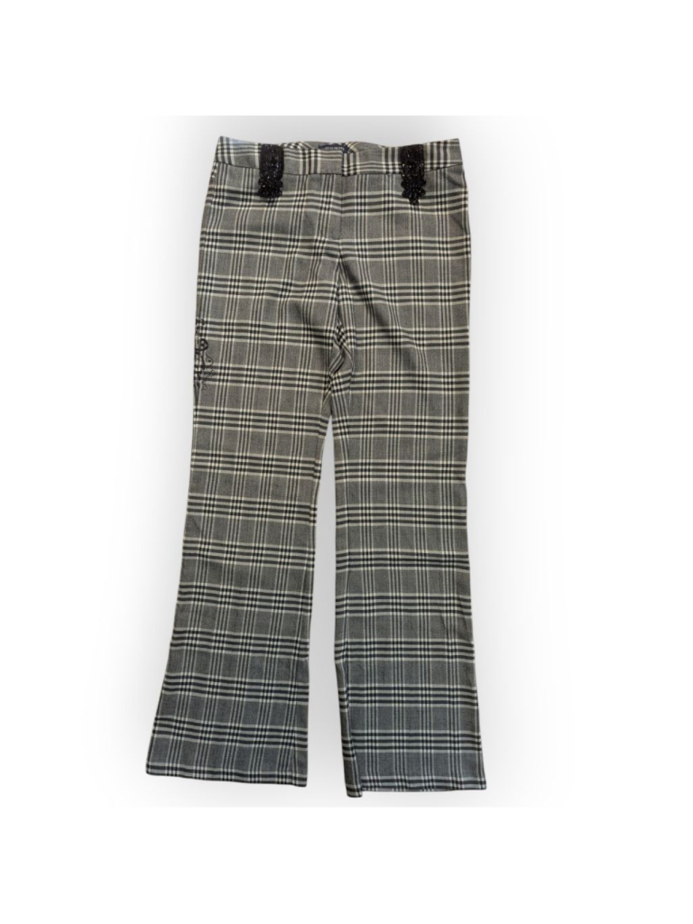 Boston Proper Plaid Pants Low Rise Size 4